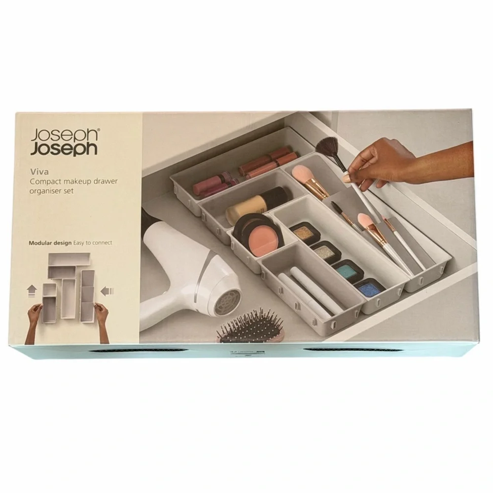 JosephJoseph Viva Compact Makeup Drawer Organizer
